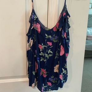 Floral tank top